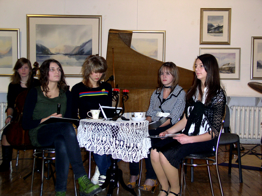 Grupa poetycko-aktorska, fot. Ewa Czerwieniec