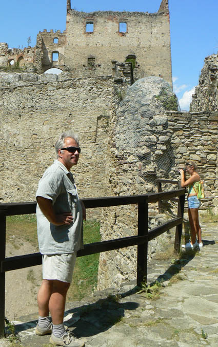 Na zamku w Starej Lubowli, fot. M.Zarytkiewicz