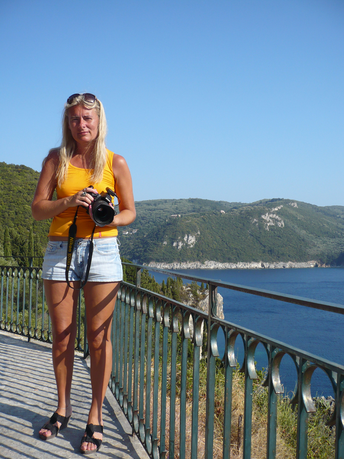 W drodze koło Paleiokastro