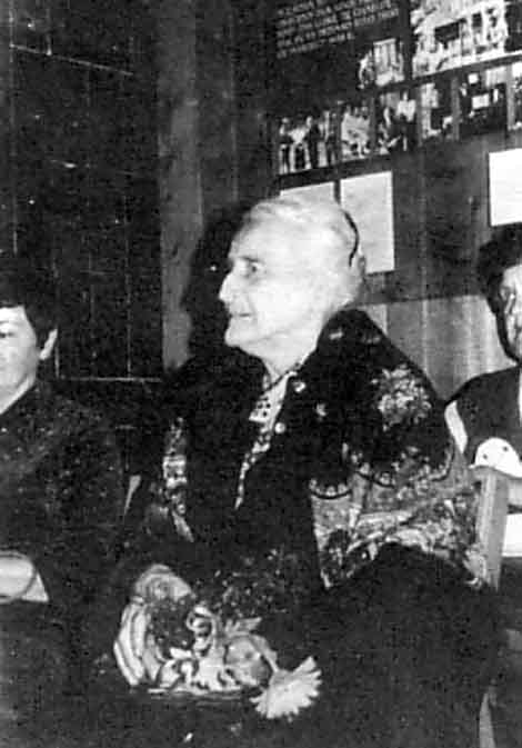 Zofia Walczakowa - dawna w�a�cicielka na koncercie w Atmie