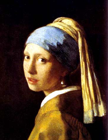 Vermeer - Dziewczyna z perowym kolczykiem, Haga, Mauritshuis