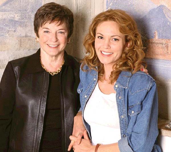 Frances Mayes i Diane Lane