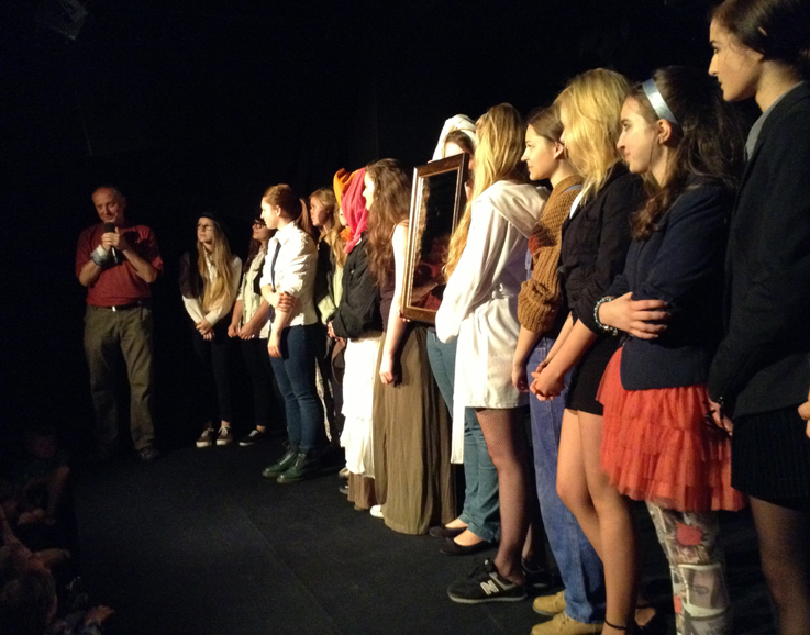 Klasa III G z Krzysztofem Najborem