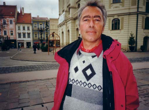M.Pinkwart w Koszycach, 2003 r.